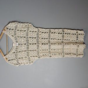 Sold!!!! India boutique crochet Tunic bathing suit cover-up Size Medium